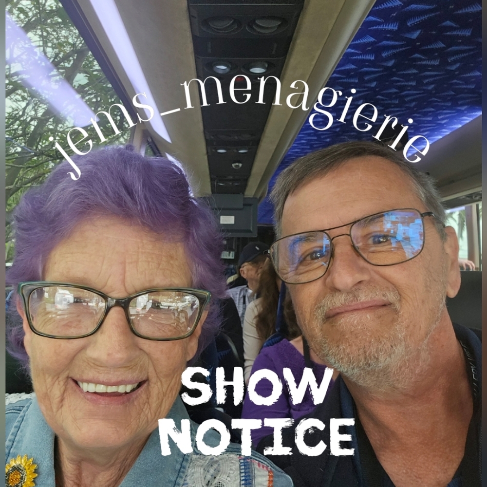 ALL SHOWS NOTIFICATION LISTING - LIKE TO BE NOTIFIED FOR POPUPS @jems_menagierie